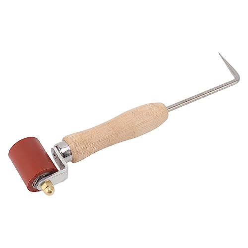 Silicone Seam Roller With Tester Probe - 40mm Roofing Welding Tool For PVC/TPO/EPDM Membranes