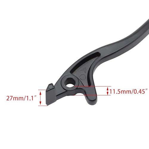 WOOSTAR Linker Hydraulischer Scheibenbremshebel Ersatz für 50ccm 70ccm 90ccm 110ccm 125ccm Chinese Dirt Bike Pit Bike