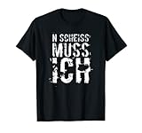 Das Design N scheiß muss ich eignet sich als Geburtstagsgeschenk oder Weihnachtsgeschenk. Es ist ein Muss für jeden, der lustige Sprüche oder coole Sprüche mag. Egal ob im Job auf Arbeit, in der Uni oder in der Schule. Die coole Ansage ist deutlich.