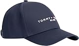Tommy Hilfiger Gorra Hombre TH Established Basecap, Azul (Desert Sky), Talla Única