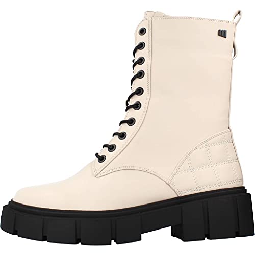 Botas beige mujer media caña 【√ Ver Aquí】 Botasdemujer.com.es