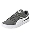 Puma Unisex-Adult Smash Vulc Castor Gray-White Sneaker - 7 UK (35962208)