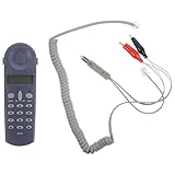 NUOBESTY Telefonnetzwerk Kabeltester Satz mit Anschluss Professionelles Telefontestgerät für Telefonkabel und Leitungserkennung Robustes Drahtprüfgerät für Büro und Zuhause