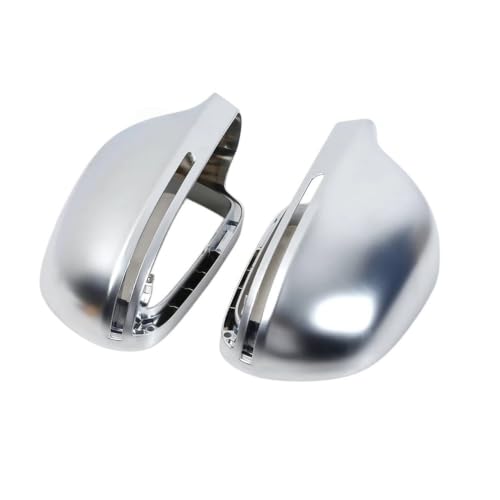 Capuchon rétroviseur pour Audi A3 8P 2008-2009 et A6 C6, coque latérale chromée 2 pièces