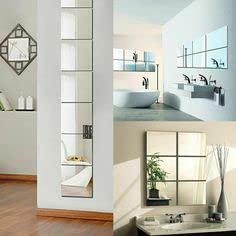 Bnezz Glass -6 Big Square Silver Mirror For Wall Stickers Large Size (15X15) Cm Acrylic Mirror Wall Decor Sticker For Bathroom Mirror |Bedroom | Living Room Decoration Items (L-6Verybigsquaresilver) (B0BNVPCSYN) Amazon Price History, Amazon Price Tracker