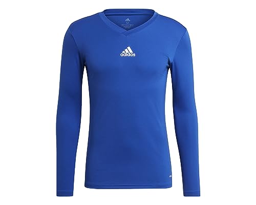 Adidas Base Tee, Maglia Lunga Uomo, Team Royal Blue, M