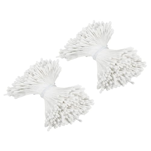 PATIKIL 2mm Double Heads Flower Stamen