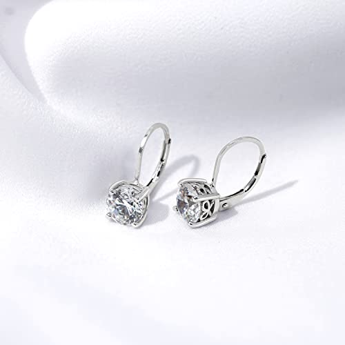 Amazon-Collection-Platinum-Plated-Sterling-Silver-Infinite-Elements-Zirconia-Leverback-Earrings