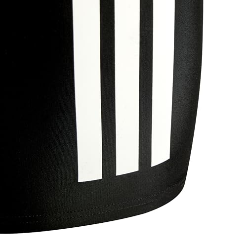 adidas Jungen 3-Stripes Swim Boxers Kids, Black/White, 11-12 Years