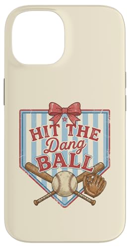 ���킢�����f�B�[�X Hit The Dang Baseball Mom �X�}�z�P�[�X iPhone 14 �p