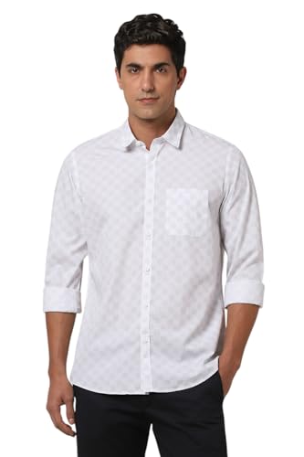 Image of Peter England Men's Slim Fit Shirt