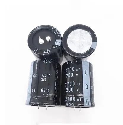 12PCS 200V2700UF Electrolytic Capacitor Radial Capacitance 2700UF 200V 35 * 50mm