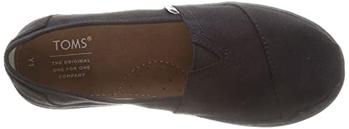 Toms Unisex Child Espadrille Sneaker, Black, 3 Big Kid Us #TOP4