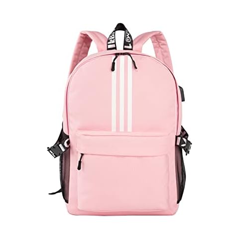DAROSS Casual Daypack,Laptop Backpack,Boys School Backpack,Anime Luminous Backpack,Childrens Backpacks,Outdoor Backpack,Lightweight Backpack,Water Resistant Bag Fits Men Women Kids unisex (PINK) Cover