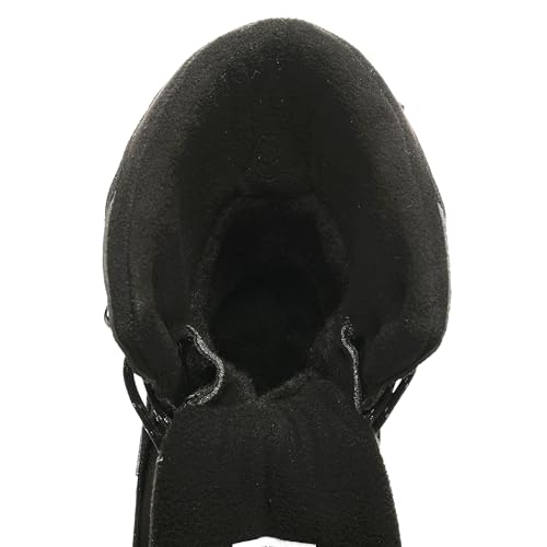 ROCKMARK Women's Waterproof Snow Boots Mid Calf Warm Winter Outdoor Footwear4