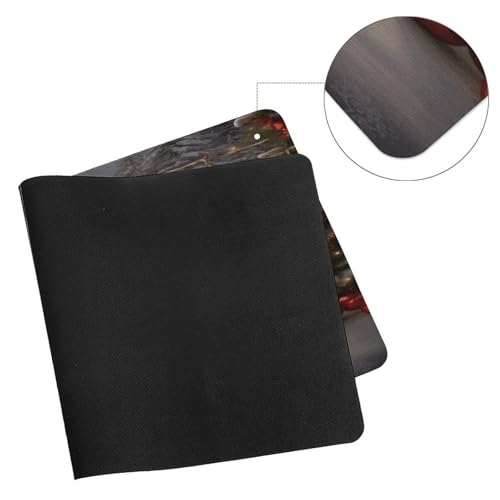 Christmas Wood Desk Pad de caucho 30x60 cm miniatura 7