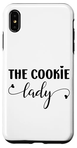 The Cookie Lady Women Quote Funny Cookie Baking Lover capa para iPhone XS Max