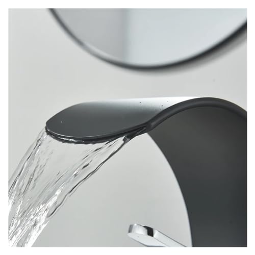Robinet cascade en laiton pour salle de bain mitigeur eau chaude et froide moderne LWX
