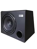 Caixa Subgrave Automotiva Amplificada Corzus CXS303 8' Universal, MDF, Compacta, 2 Saídas Stereo, Subwoofer de 8 polegadas 350 Watts RMS
