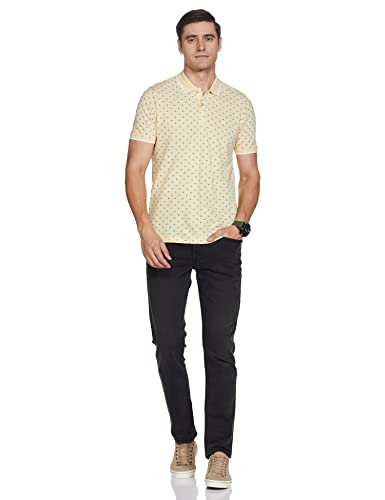 Image of Monte Carlo Mens S.Blue Plain Collar T-Shirt |22203401-167