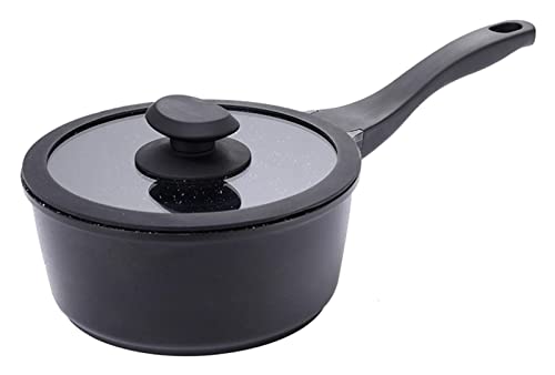 Wok de aleación de aluminio con tapa antiadherente
