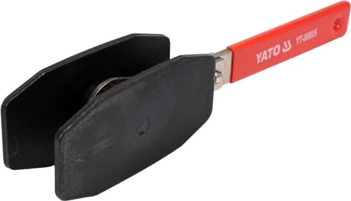 Yato Profi Bremskolben-Rücksteller mit Ratschenfunktion | 40-68mm | 2-Wege-System | für 1-, 2- oder 4-Fach Bremskolben | Bremskolben Zange Knarre Ratsche