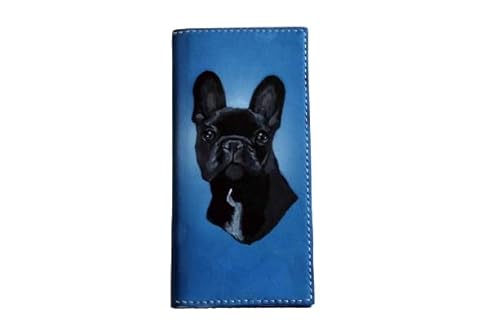 Pet, Dog Portrait from Photo, Pupp, Fashion Women's 3D Genuine Leather Bifold Wallet, Snap Closure, Small Wallet, Credit Card Holder, Coin Purse with ID Window, Custom Handmade wallet, Minimalist
