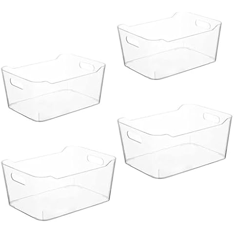 Grace Store 4PCS Clear Storage Organisers Cover