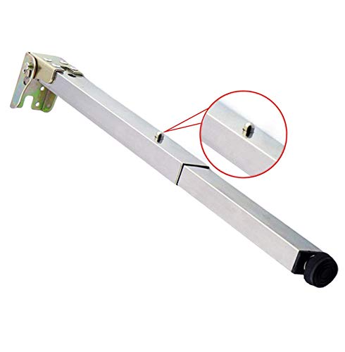 Pieds de table pliants télescopiques en acier inoxydable pour meuble de bureau haut 90cm