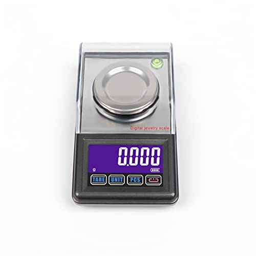 Báscula digital de precisión 50g x 0.001g mini electrónica miniatura 2