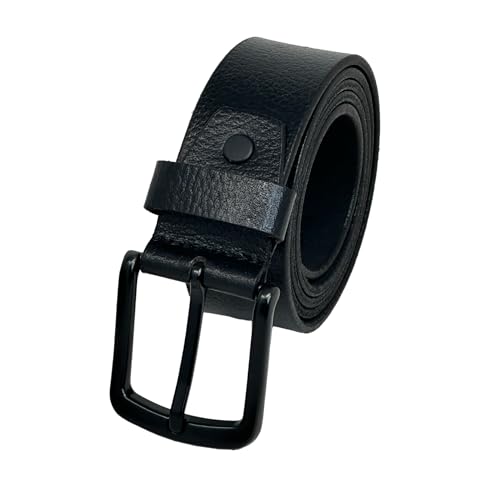 Ceinture en cuir pleine fleur homme 3,8 cm de large pour jean rustique