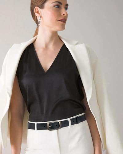 3-Pack Fashion Leather Belts - Classic Pin Buckle Belts for Jeans and Dresses2