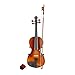 3/4 Full-size Violin, Natural Color Adults Kids Violin Premium Violin Handcrafted Student Beginner Violin Acoustic Violin for Kids Beginners, Includes a 3/4 Full-size Violin, Case, Bow and Rosin