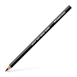  Faber-Castell 115999 Black 1pc (S) Colour Pencil – Colour Pencils (Fixed, Black, Black, Round)