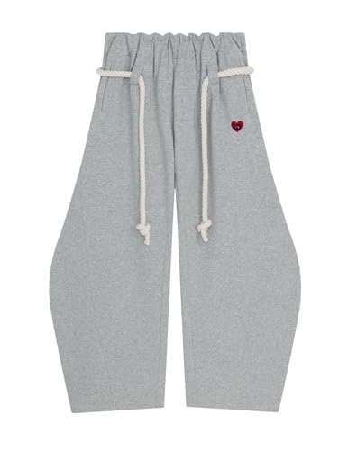 Image of Aelfric Eden Super Baggy Barrel Sweatpants Wide Leg Pants for Women Men Casual Elastic Waist Unisex Lantern Trouser Pants