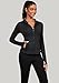 Bosmeer Women's Workout Jacket Lightweight Cropped Athletic Slim Fit Tops Zip Up Yoga Jacket Pilates Outfits for Women