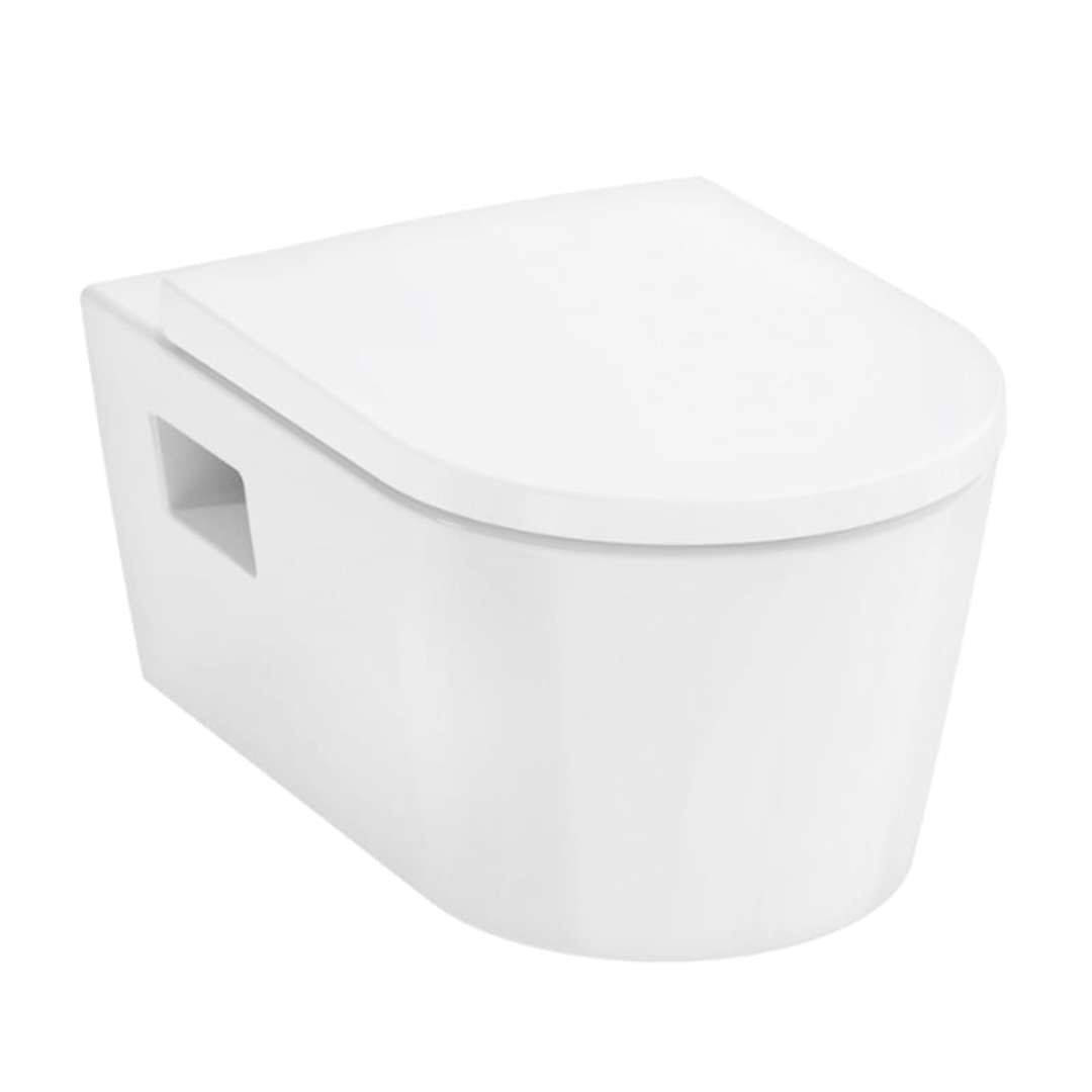 hansgrohe EluPura Original S Wand-WC Set, 365x540mm, AquaChannel Flush, inkl. WC-Sitz, 60207450