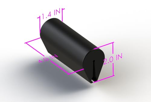 Image of FR PRODUCTS Applicator Squeegee Handle for Vinyl, PPF, Graphic Film, Window Tint, and Any Other Adhesives (4in. Black)