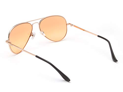 Image of IDEE 100% UV Protected Sunglasses for Unisex | Size- Large | Shape- Aviator | Model- IDS2500