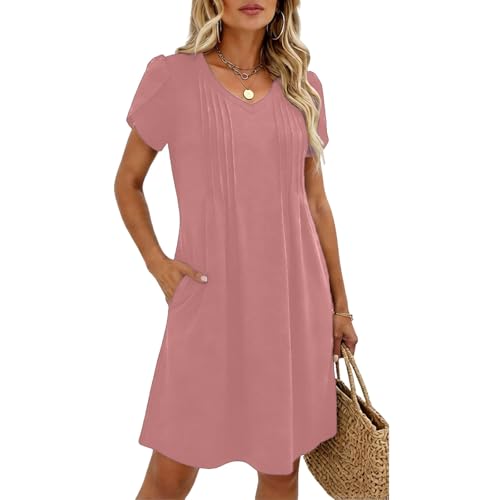 Robe de cocktail fluide XXL confortable pour masquer les rondeurs - 2