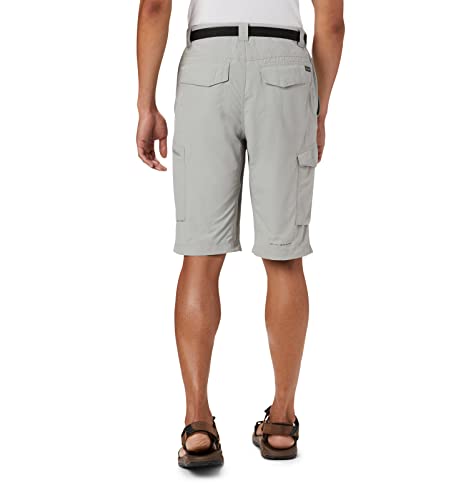 Image of Columbia Men's Silver Ridge Cargo Short, Breathable, UPF 50 Sun Protection, Columbia Grey, 44x12
