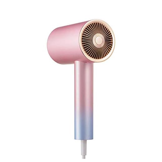Sysyrqcer Ionic hårtork, kraftfull konstant temperatur negativ jonisk snabbtorkande blås styling hårtork med 3 värmeinställningar, 2 hastigheter en cool inställning, med diffusor
