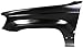 Evan Fischer Front Driver Side Fender Compatible with 1999-2004 Jeep Grand Cherokee Primed Steel