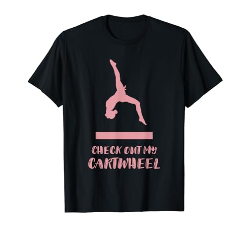 Echa un vistazo a My Cartwheel Gymnasia Exercise Lover Cartwheel Camiseta
