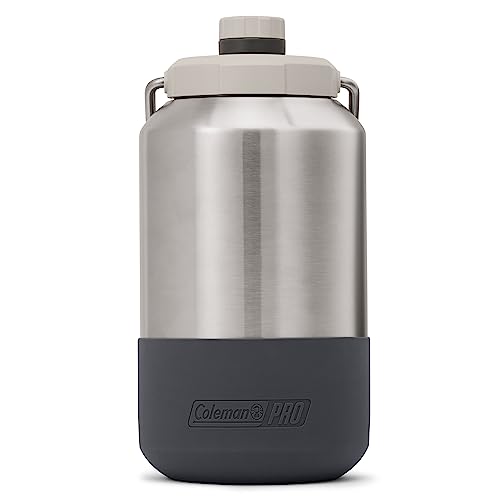 Coleman Pro Heavy-Duty Insulated Gallon Water Jug, Leakproof Portable Jug for Rugged Use, Durable...