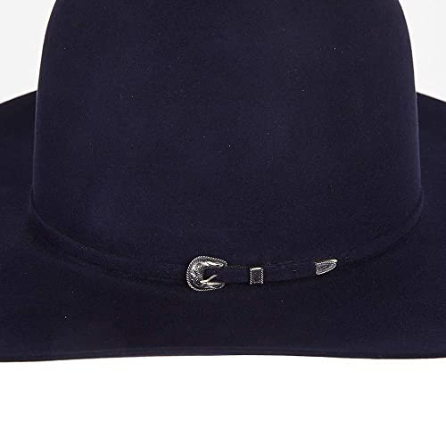 60X Sapphire 4 1/2in Brim Felt Cowboy Hat Blue 71/83