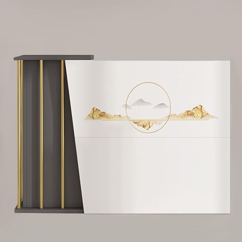 Mostrador de caja comercial,mostrador de recepción de cajero y ventas minoristas,mostrador de bar,moderno y hermoso Mostrador de caja y recepción minorista, mostrador de(Size:100x40x90cm,Color:patrón)