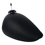 JMCHstore Real Gas Fuel Tank for Baja Tiralmaster Massimo MB200, Mini Baja Heat Warrior, Hawg Ty 196cc, Serengeti puma, Yukon trail puma 200 Mini Bike (Black)