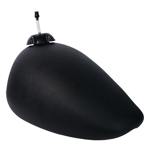 JMCHstore Real Gas Fuel Tank for Baja Tiralmaster Massimo MB200, Mini Baja Heat Warrior, Hawg Ty 196cc, Serengeti puma, Yukon trail puma 200 Mini Bike (Black)