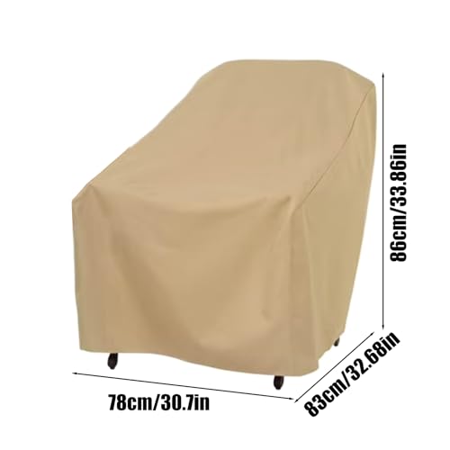 Housse de chaise imperméable extérieure anti-vent pour balcon - 6